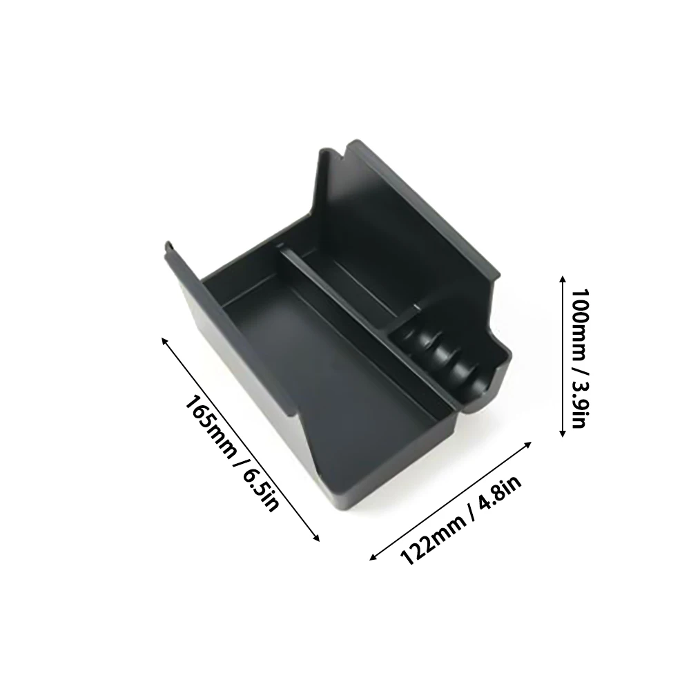 

Hot Sale Car Armrest Secondary Console Storage Box Organizer Tray For Ford Mustang 15-16 Useful Car Interior Accessories Organiz