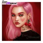 Набор для алмазной живописи с портретом девушки, 4Y334