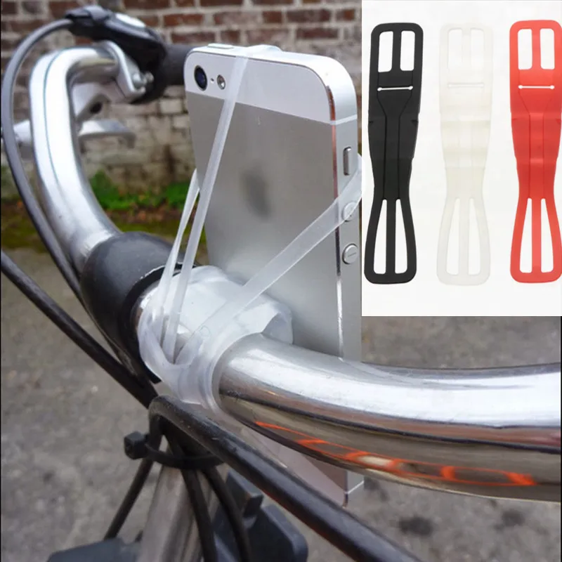 1 шт. силиконовый велосипедный держатель для телефона|Подставки и держатели| |