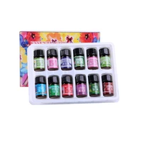 12 pcs 3ml aromatic plant water soluble essential oil for aromatherapy diffusers essential oil home air care to relieve stress