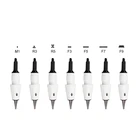 5 шт. мануального татуажа бровей, патроны иглы татуировки M1 L1 R3 R5 F5 F7 используется для Artmex V8 V6 V3 пму полу Перманентный макияж машины