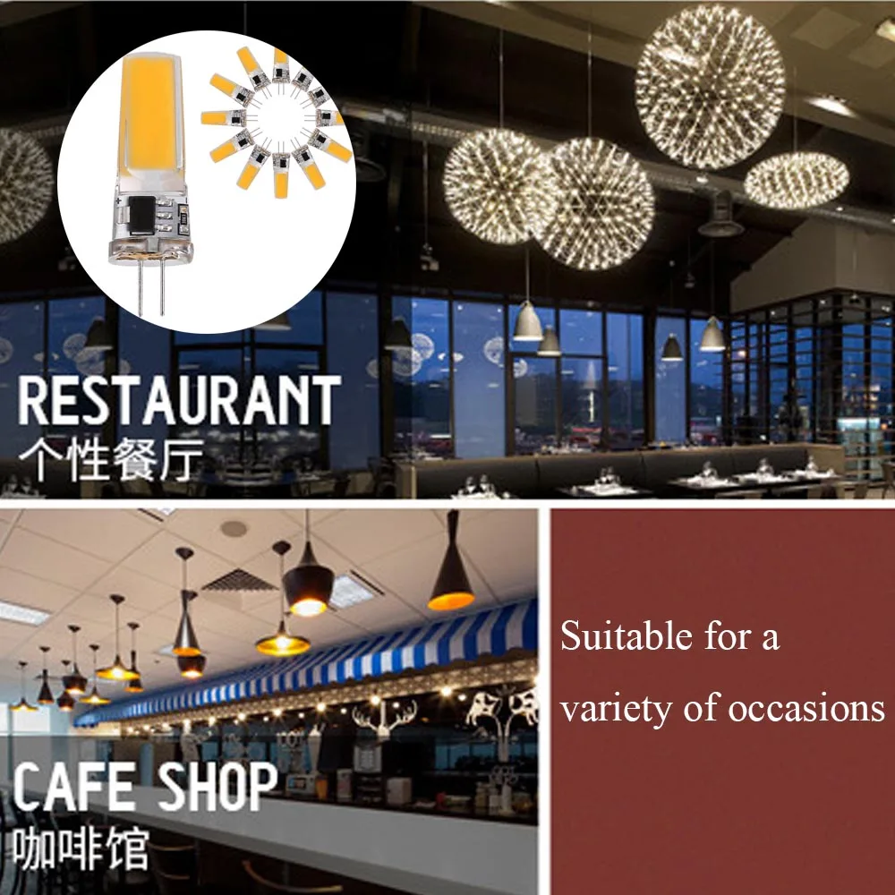 Высококачесветодиодный светодиоды 1 шт. переменный ток 220 В G4 4 Вт новая лампа