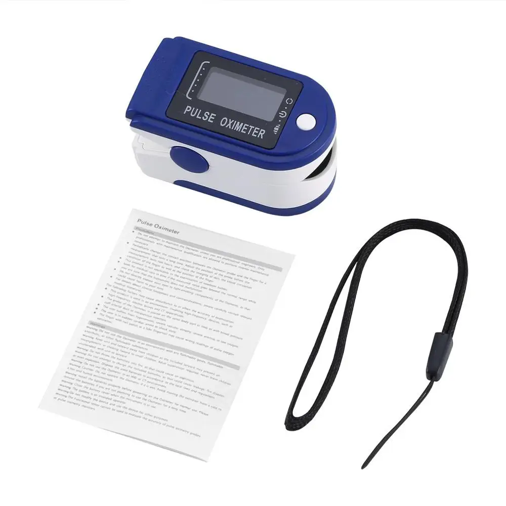 Пульсоксиметр на палец с зажимом монитор насыщения кислородом Монитор