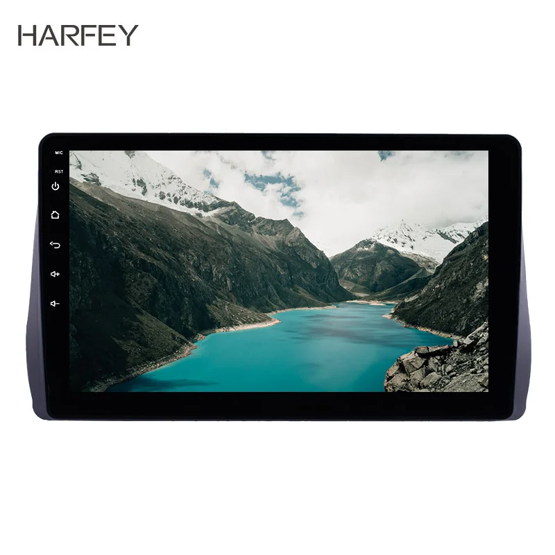 Автомобильный мультимедийный плеер Harfey 10 1 дюйма Android 8 2 DIN стерео для 2009 2010 2011 2012