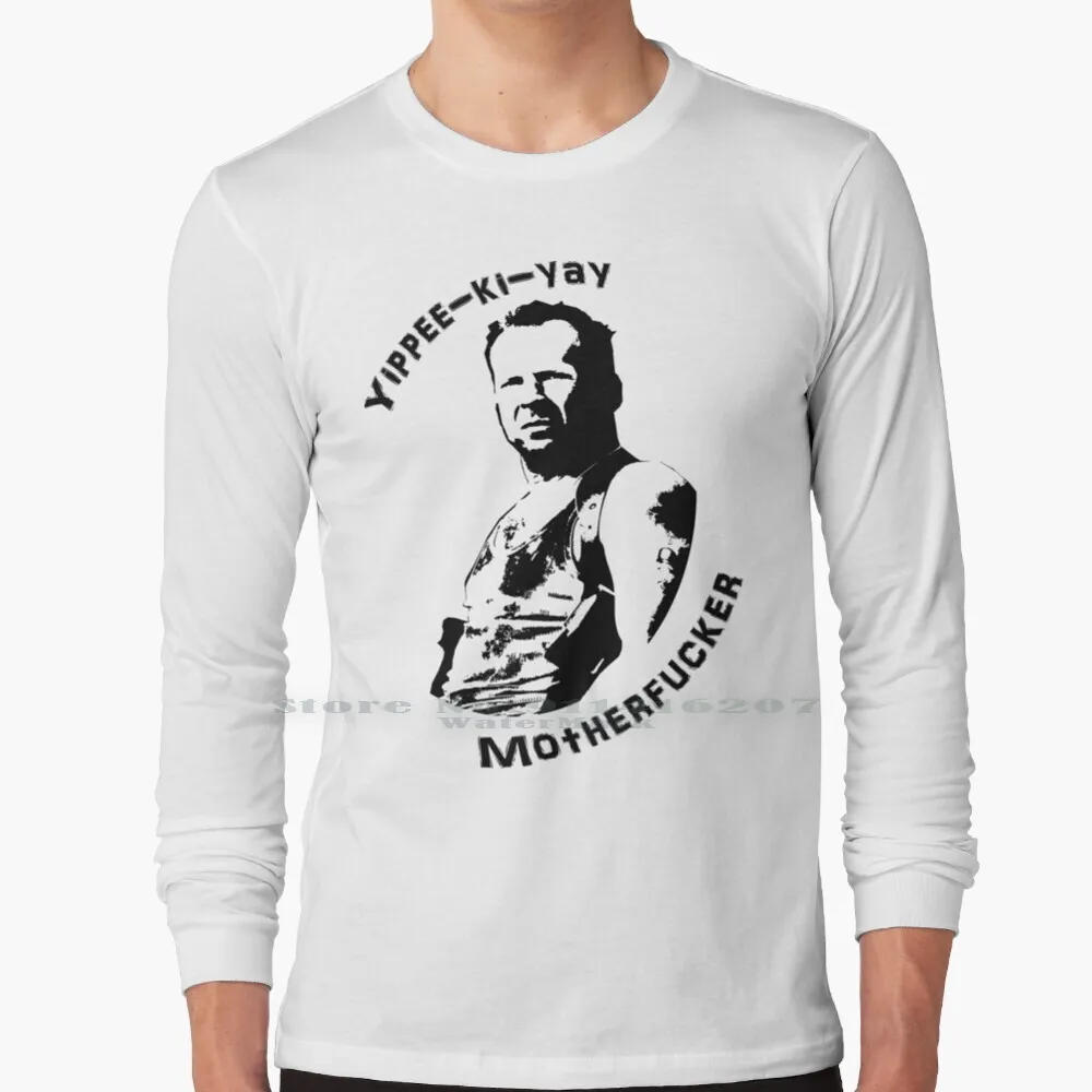 

Die Hard T Shirt 100% Pure Cotton Die Hard John Mcklaine Bruce Willis
