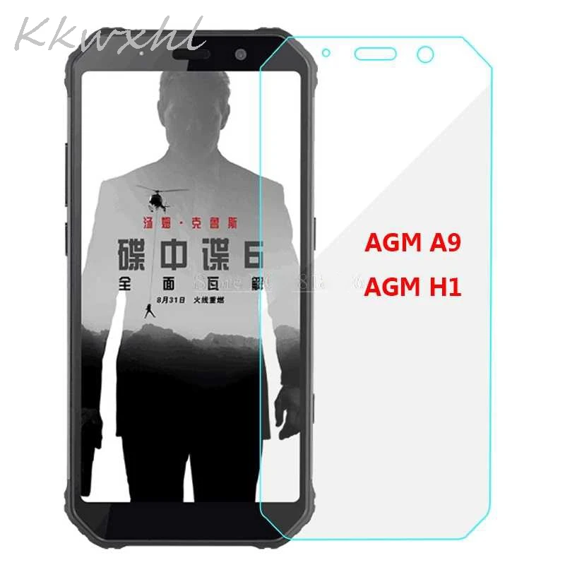 Закаленное стекло 9H для смартфона AGM A9 защитная пленка на экран H1 пленка|Защитные