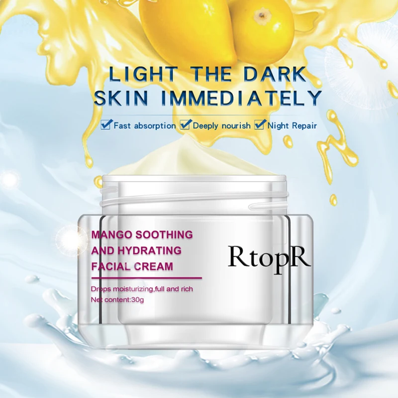 Манго увлажняющий крем для лица против морщин анти старение Отбеливание жидкие