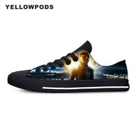flats classic canvas shoes enders game movie hot cool low top women woman white flats 3d print casual fashion shoes