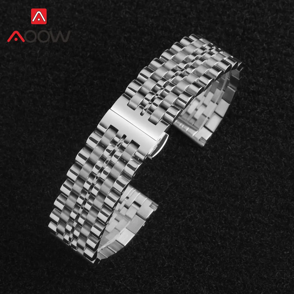 Ремешок из нержавеющей стали 316 для мужчин и женщин сменный Браслет с 7