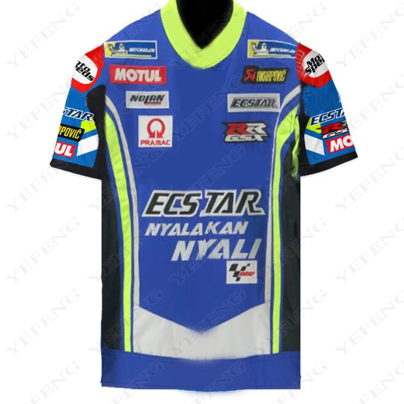 

For SUZUKI GSX Racing Team MOTO GP Riding Racing Sports T-Shirt New No fading Knigh