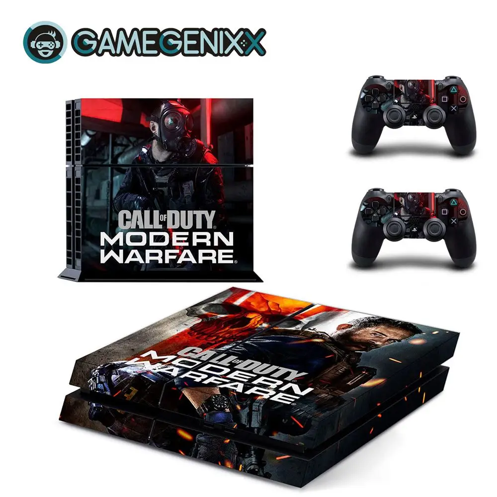 Защитная Наклейка GAMEGENIXX для консоли PS4 2 контроллера | Электроника