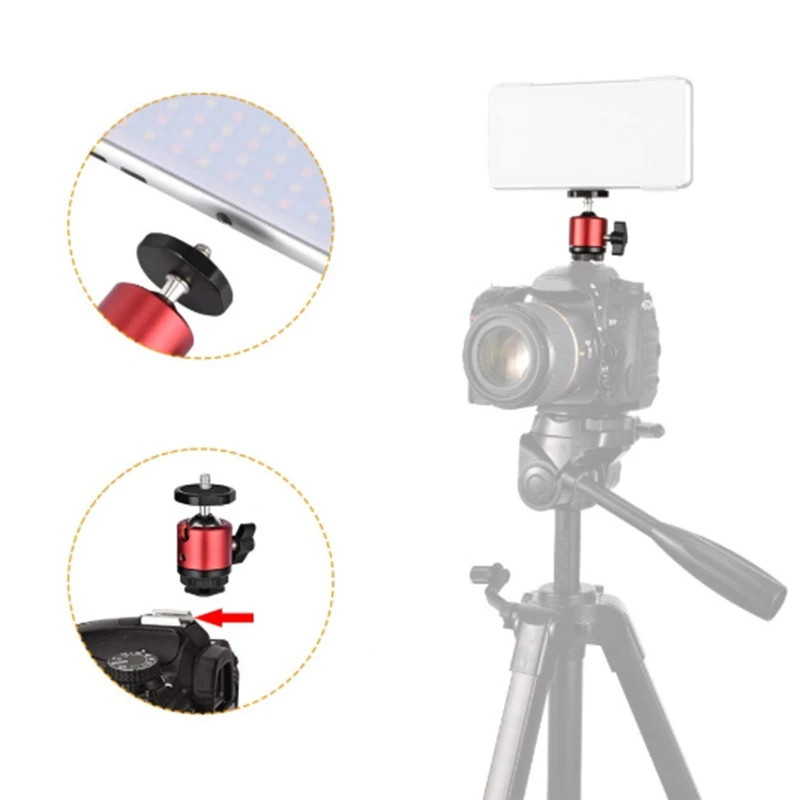 Спортивная камера мини с тремя отверстиями Q29 Сферический PTZ 1/4 винтовой