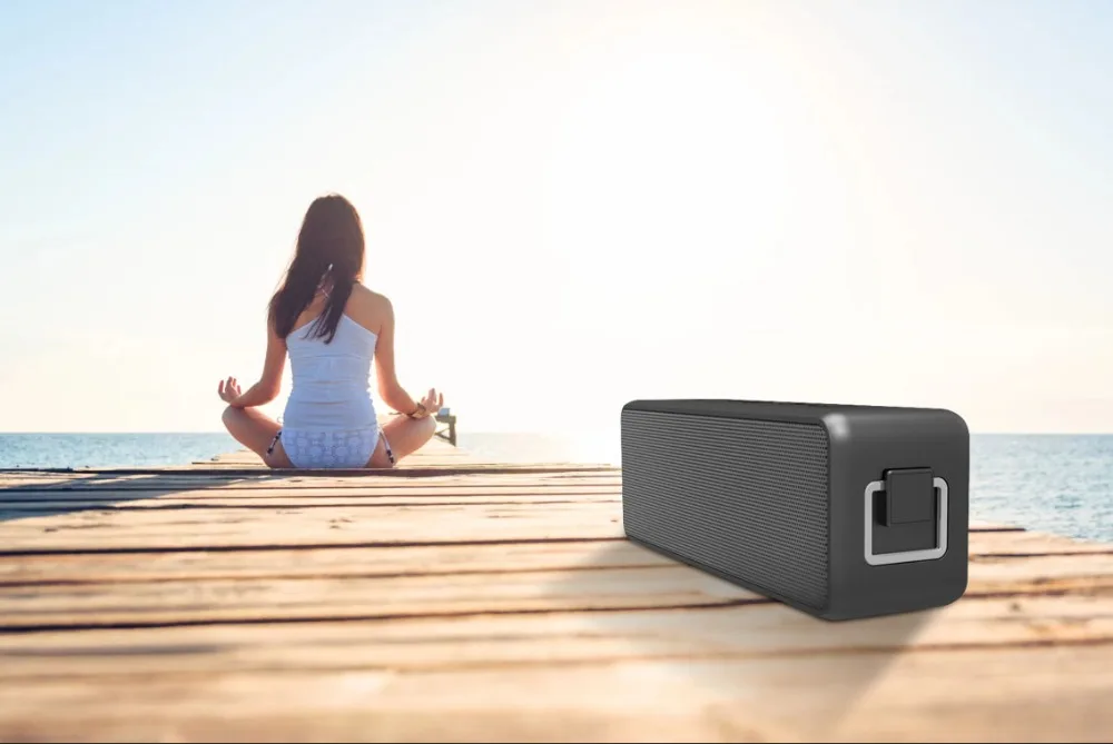 20 Вт наушники-вкладыши TWS с Колонка Портативный Sven Динамик Беспроводной Bluetooth Динамик s музыкальные стерео TF карты с микрофоном голосового вызова 18m-Distance 24-часовой формат Часов проигрывания во время езды