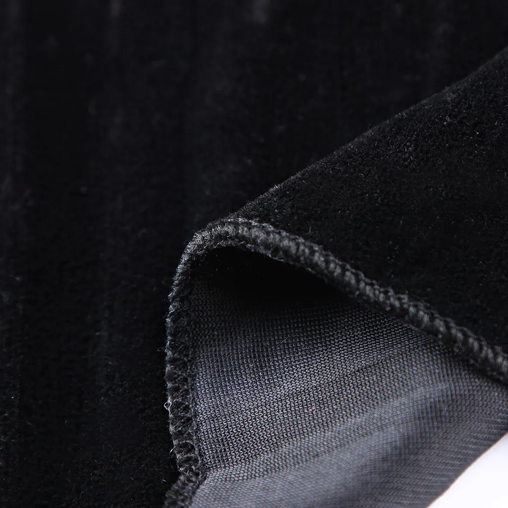 

Autumn Winter Velvet Dress Women Elegant Draped Black Party Dress Slim Turtleneck Long Sleeve Long Dresses Vestidos Femme