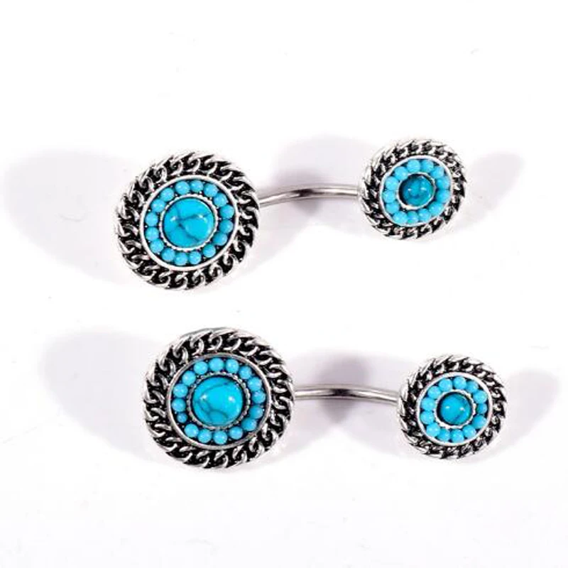 Navel Piercing Body Jewelry Vintage Belly Button Rings Barbell Ring |