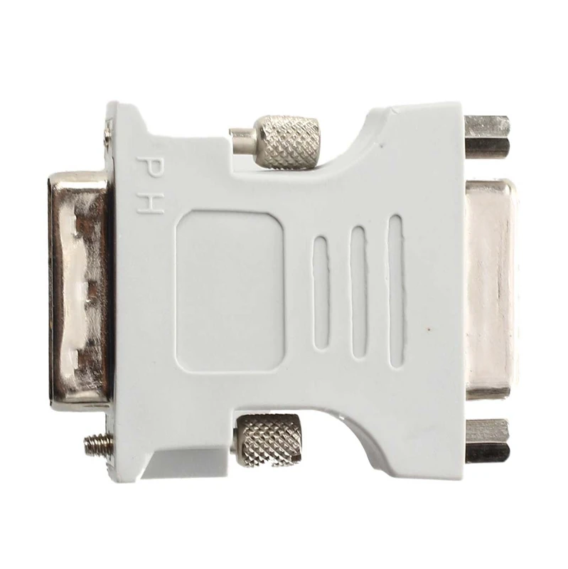 SODIAL(R) DVI-D Female to DVI-I Male PC Connector Adapter Converter |