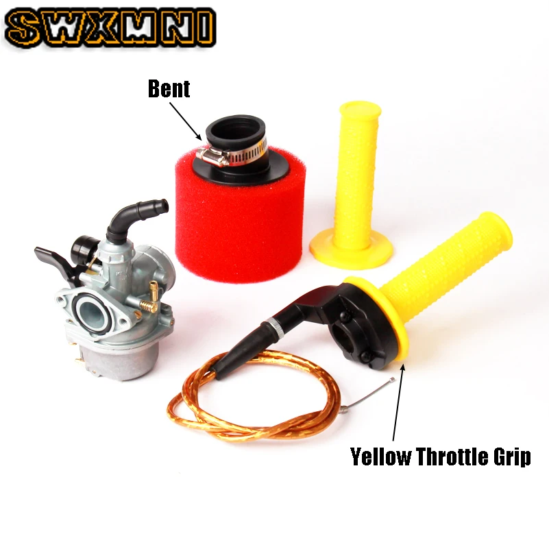 Карбюратор мотоциклетный PZ19 Carb 19 мм с воздушным фильтром для 50 70 90 куб. См 110 125 ATV