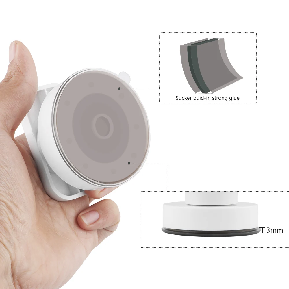 Присоски ручка двери холодильник выдвижные часы с чашкой на присоске для ванной