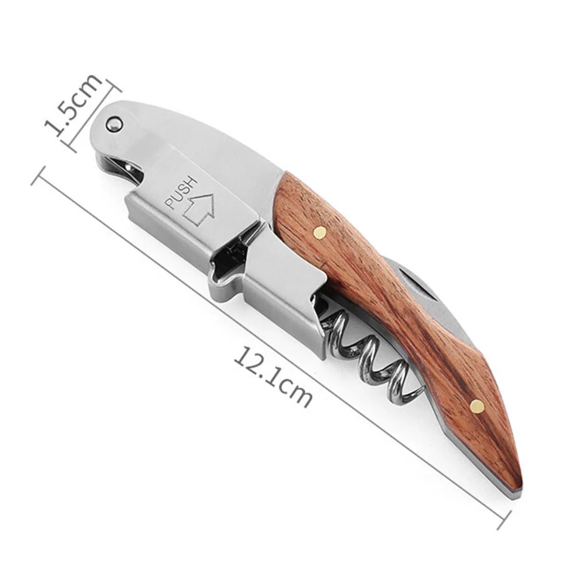 

Kitchen Bar Tools Wine Opener Stainless Steel Corkscrew Multifunction Wine Cap Beer Cap Bottle Opener Accessories Professional