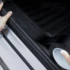 Двери автомобиля порог Дверь протектора края углеродного волокна наклейки для шкода Октавия Рапид A2 A4 A5 A7 karoq fabia Kodiaq tesla модель 3