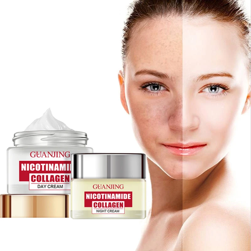 

Niacinamide Day Cream Night Cream Freckle Whitening Face Cream Fades Spots Brightening Skin Moisturizing Facial Cream