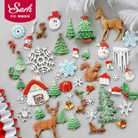 christmas style silicone mold for fondant chocolate epoxy sugarcraft mould pastry cupcake decorating kitchen accessories tool