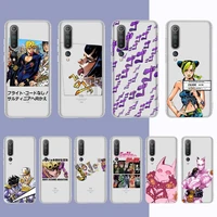 anime jojos bizarre adventure phone case for redmi note 5 7 8 9 10 a k20 pro max lite for xiaomi 10pro 10t