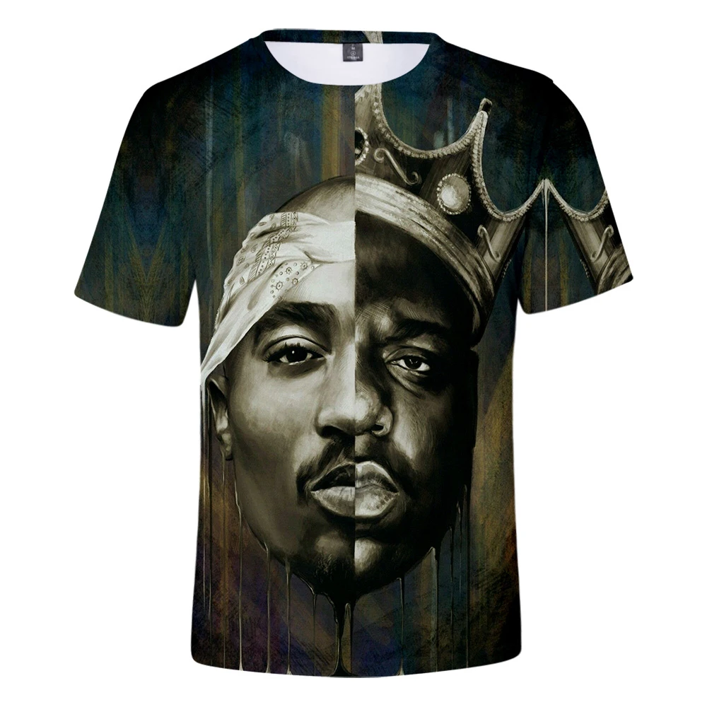 

Summer Singer Biggie Smalls 3d Printed Men/women T-shirt Fashion Casual Popular Harajuku Streetwear Oversize t-shirt manga Top