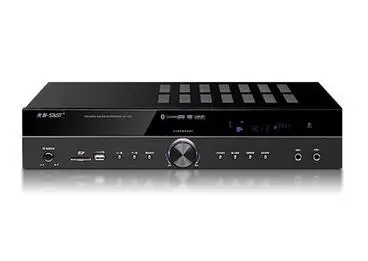 550W Высокая мощность 122 550 Вт/300 Вт 5,1 канальный HIFI усилитель AV Bluetooth домашний кинотеатр аудио усилитель для караоке с светодиодный дисплеем - Цвет: 550W