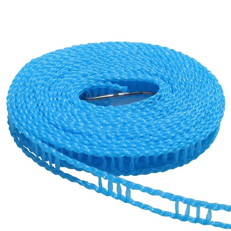 Ветрозащитная нейлоновая веревка для белья противоскользящая путешествий