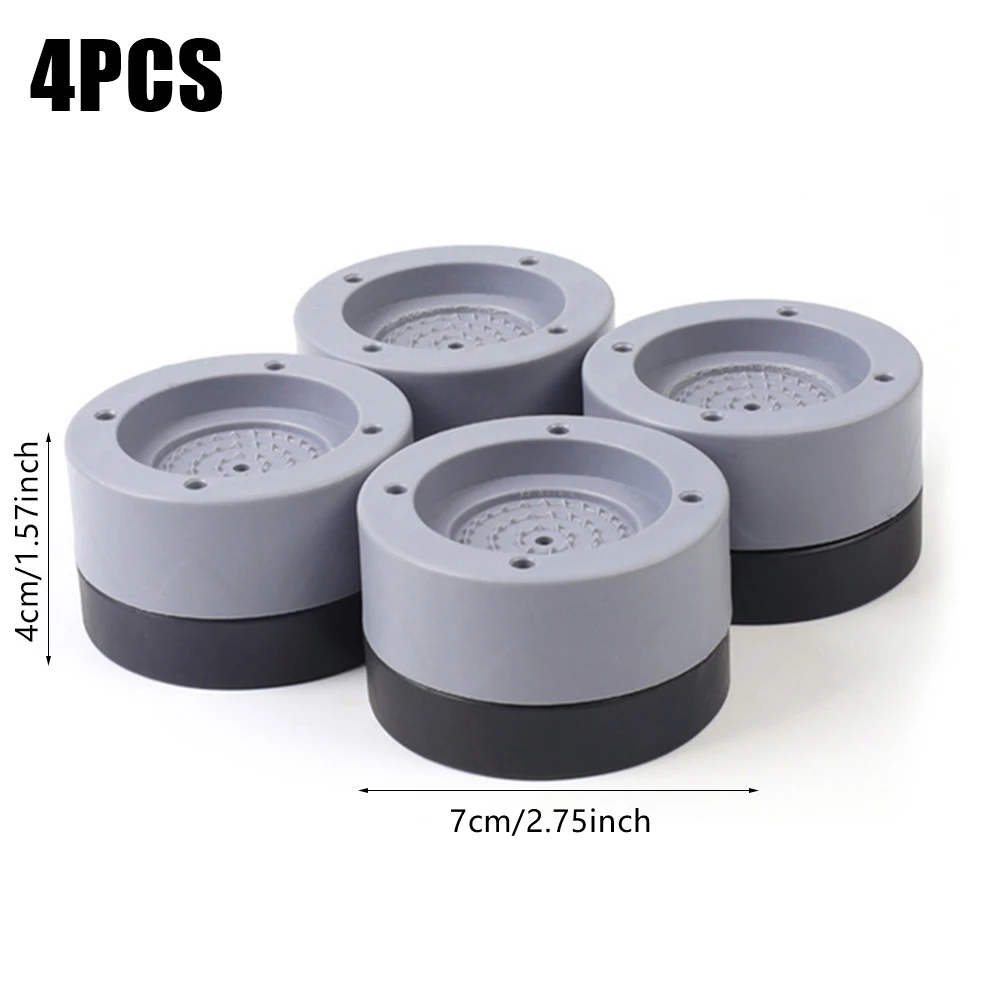 

4 PCS Washing Machine Foot Pads Shockproof Noise Reduction Anti Vibration Pads For Washing Machine Refrigerator Accessories