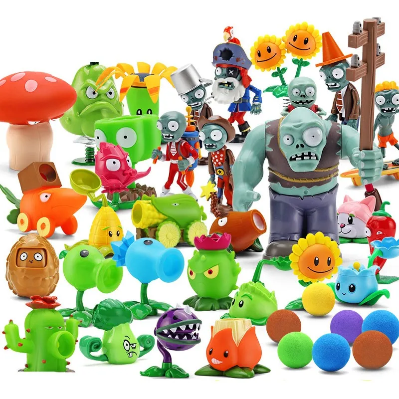 Новинка 2021 настоящие Растения против Зомби 2 игрушки полный набор подарок для