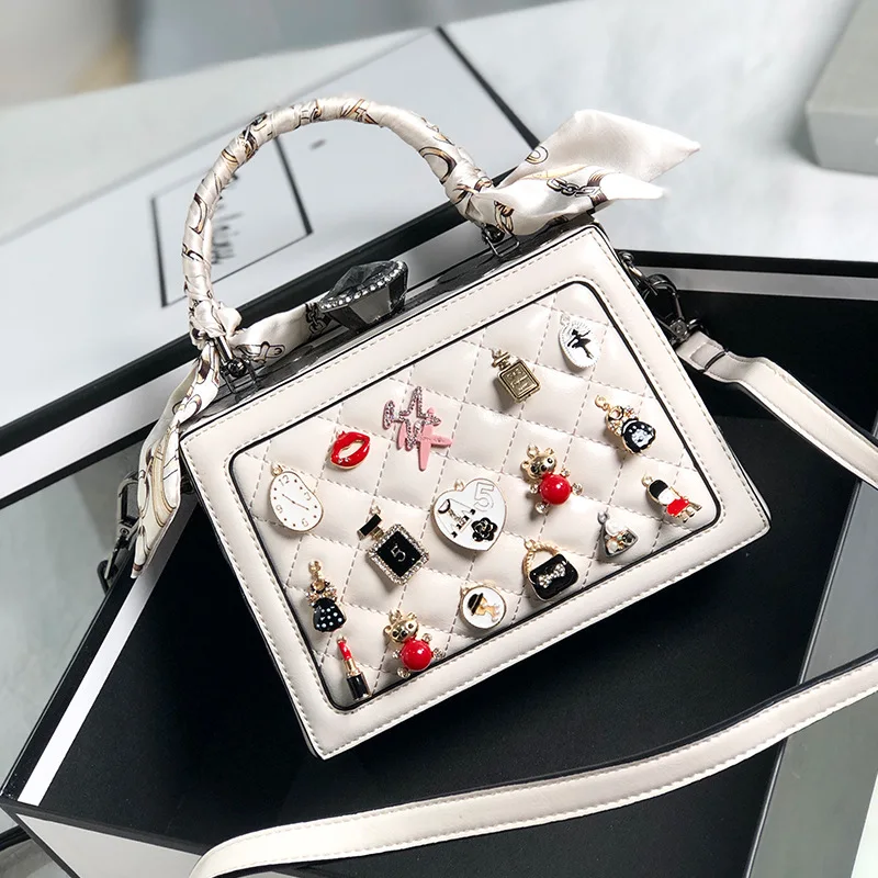 

Винтажные Ретро-сумочки с металлическими заклепками, брендовые дизайнерские сумки через плечо для женщин, роскошные праздничные подарки д...