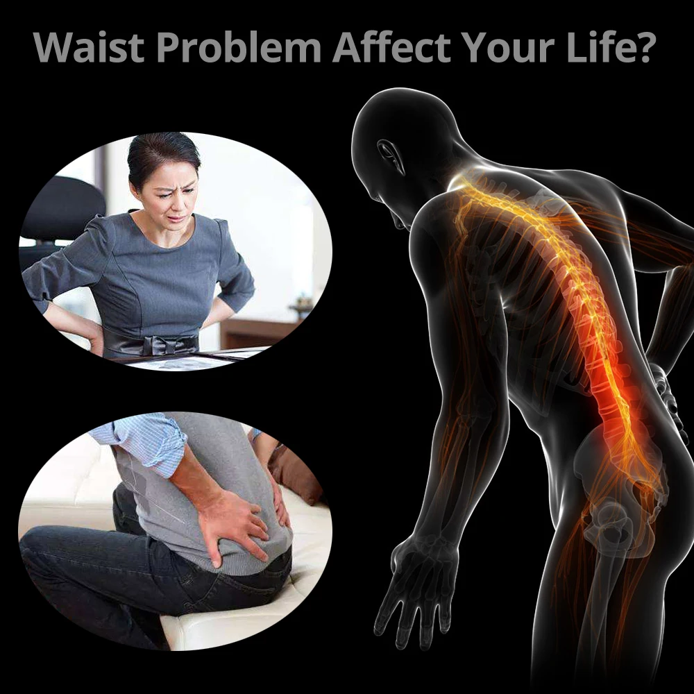 Массажер растяжитель для спины шеи и поясницы|Обхват Талии Массажный инструмент|