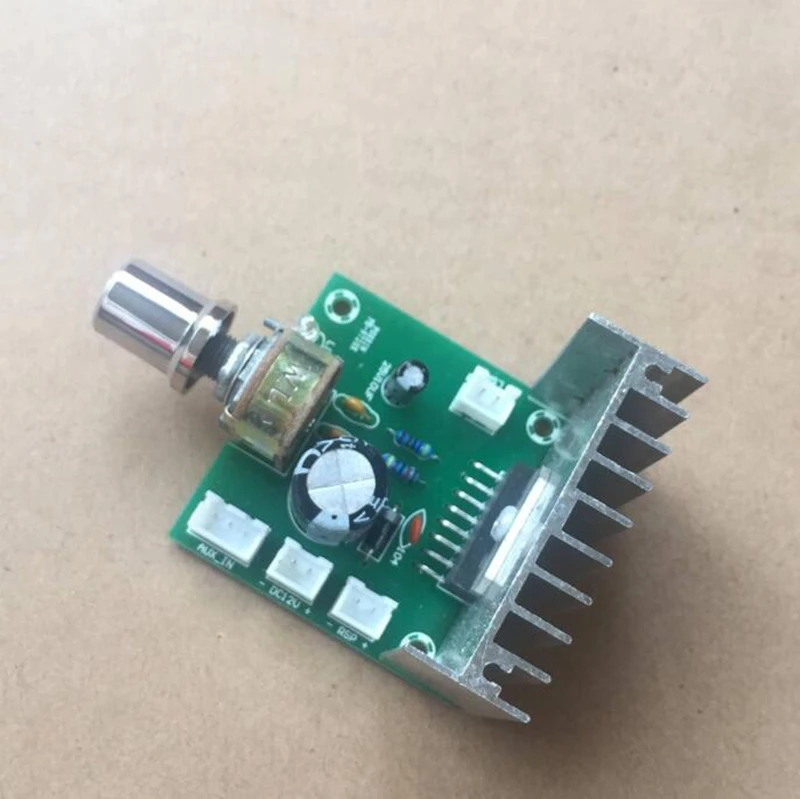 Горячая Tda7297 усилитель мощности плата 2 без Шума Ac и Dc 12V готовая