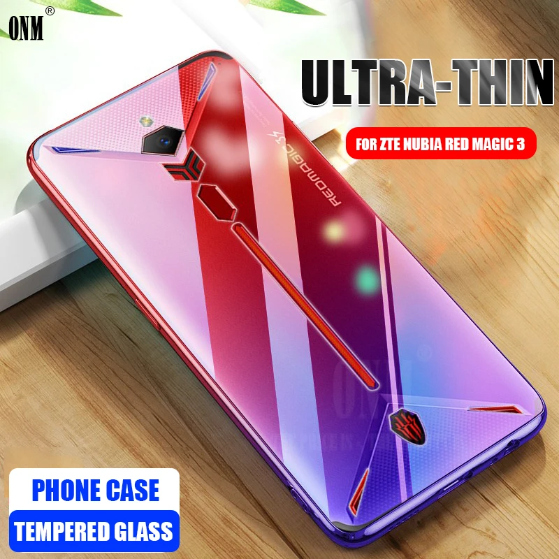 Чехол для Nubia Red Magic 3 Силиконовый прочный прозрачный мягкий чехол из ТПУ 3s