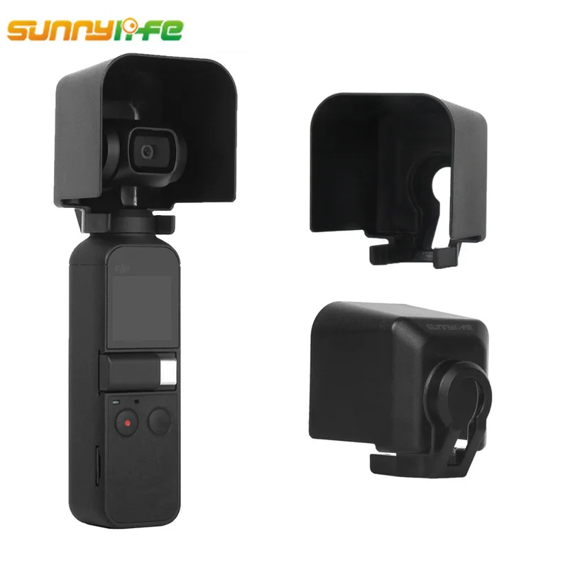 Для DJI OSMO карманные аксессуары Объектив камеры солнцезащитный чехол антибликовый козырек от солнца для DJI OSMO Карманный карданный