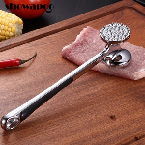 aluminum meat mallet tenderizer hammer kitchen tool gadgets pounding beef steak chicken pork free global shipping