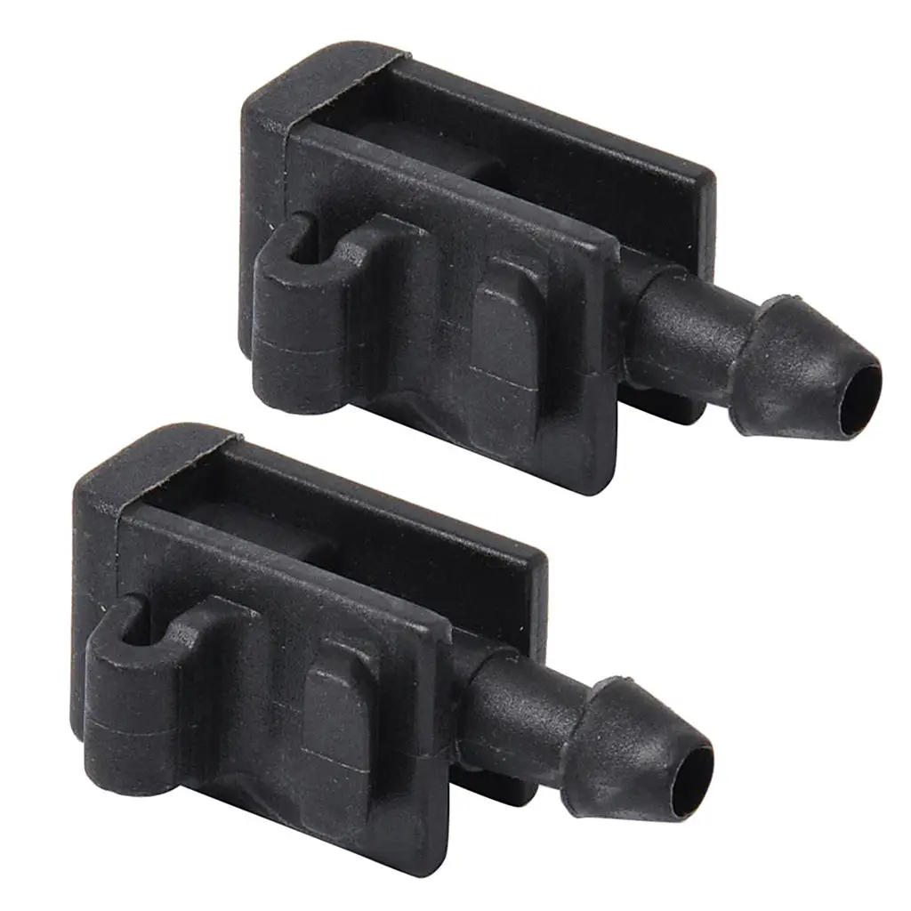 

1 Pair Front Windshield Washer Wiper Water Spray Jet Nozzle For Megane II