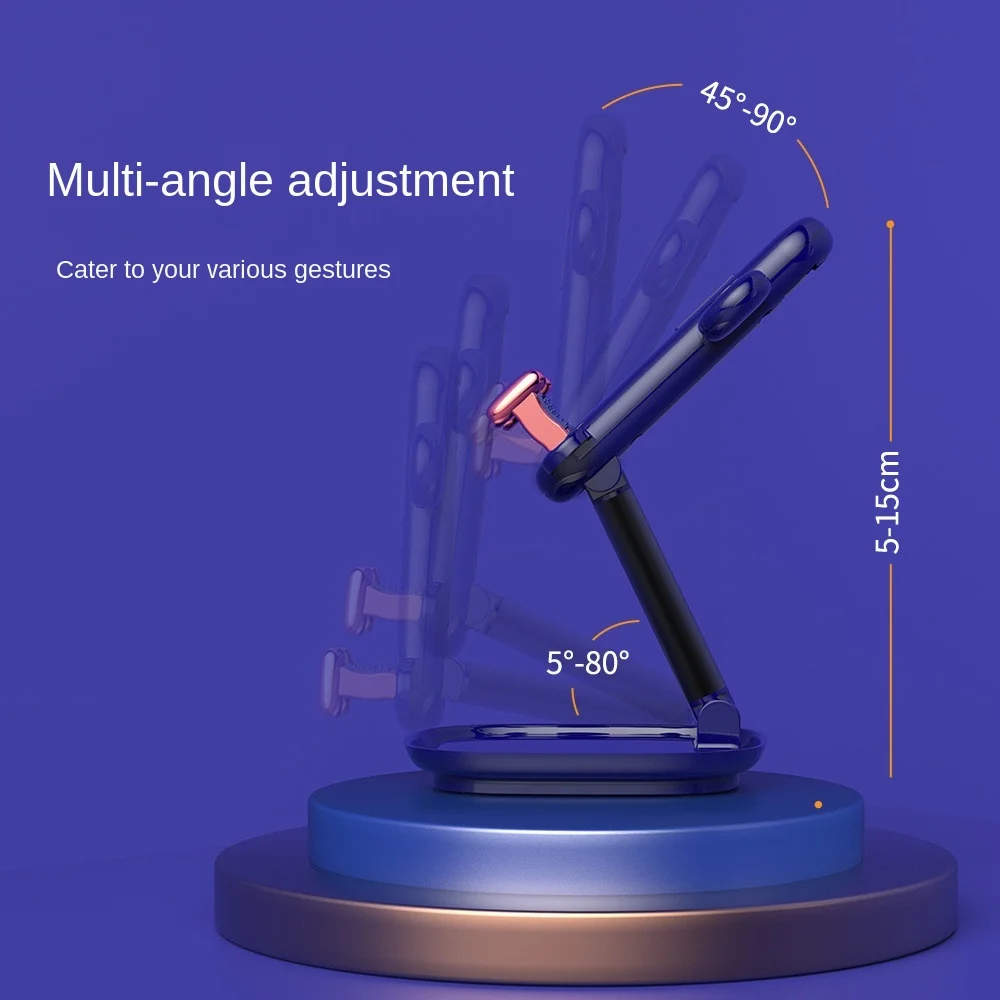 mobile phone stand desktop fixed retractable folding pink gift airplane lazy live broadcast tv tablet holder home accessories free global shipping