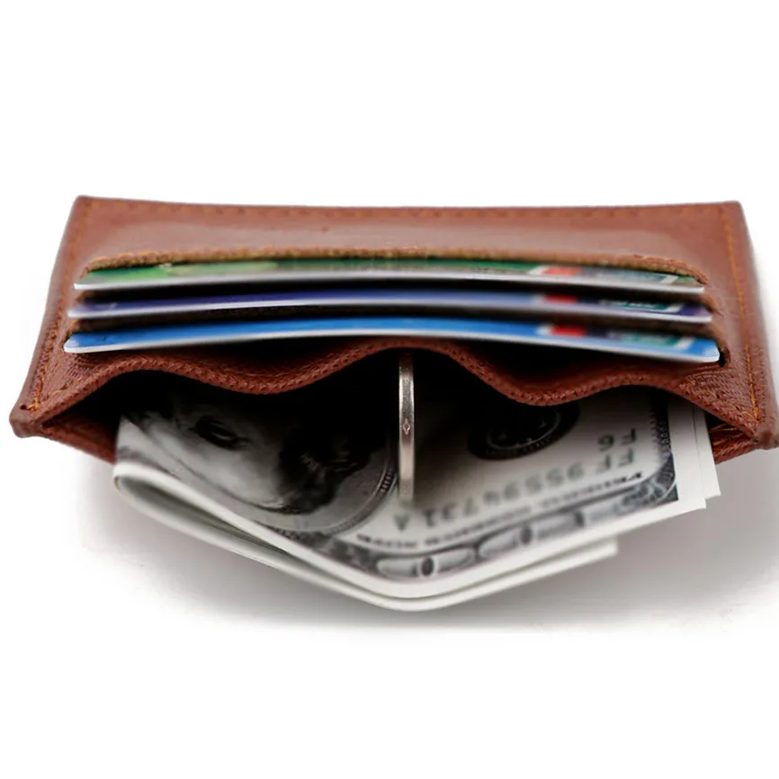 Мужская посылка для карт студенческий кошелек мини ID держатель путешествий