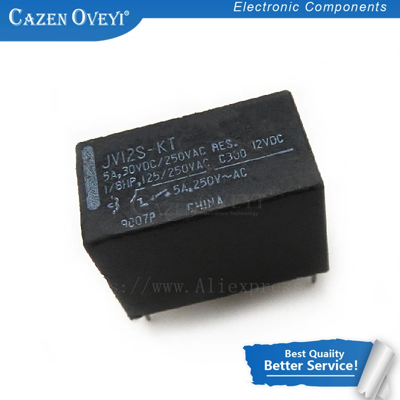 1 шт./партия, флейта, 4 контакта, 5 А, 30 В постоянного тока/В переменного тока, 12 В постоянного тока, реле мощности