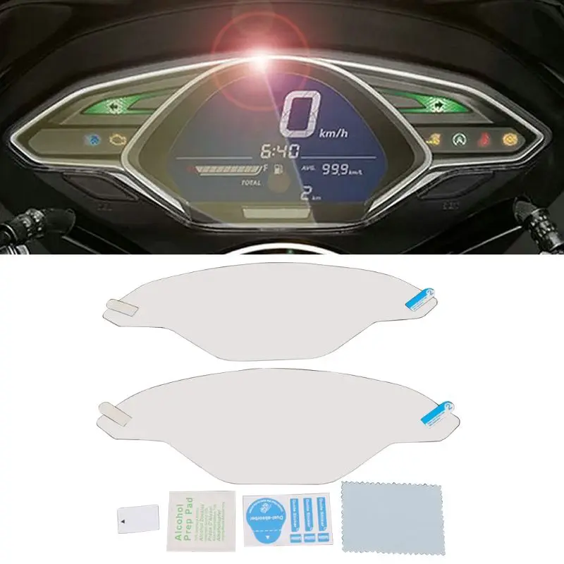

K0AF 2Pcs Cluster Scratch Cluster Screen Protection Film Protector for honda PCX150 2018 2019