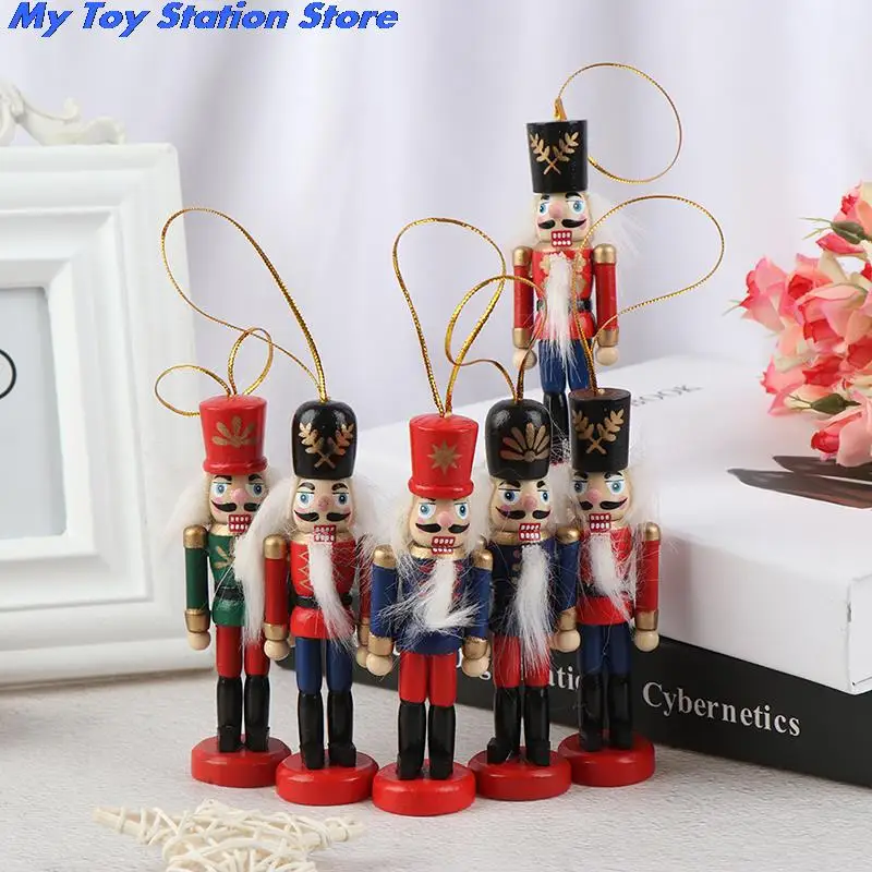 2020 год 10 см деревянная кукла-Щелкунчик солдатская Кукла рождественские подарки