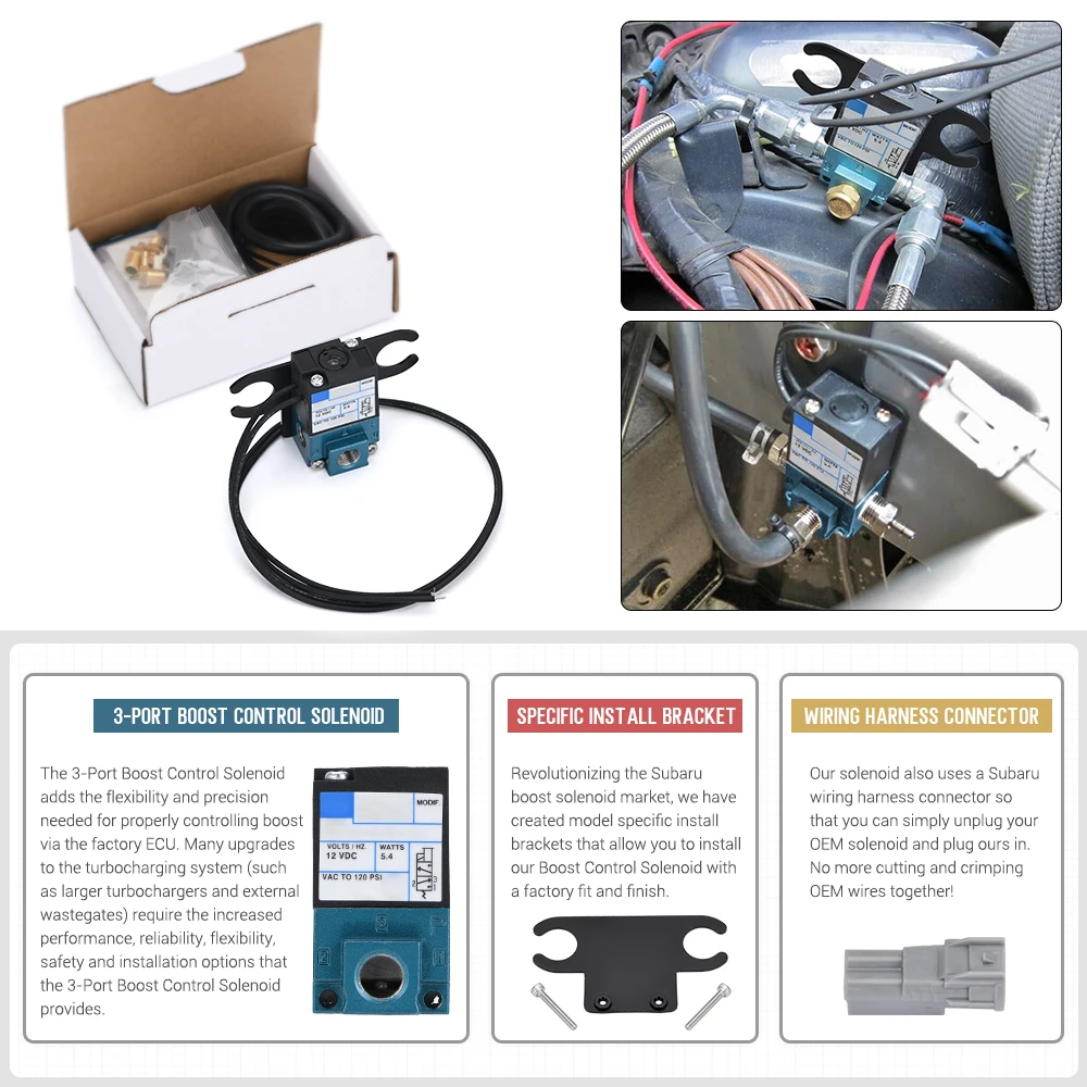 Hypertune ECU 3 порта электронный электромагнитный клапан для управления