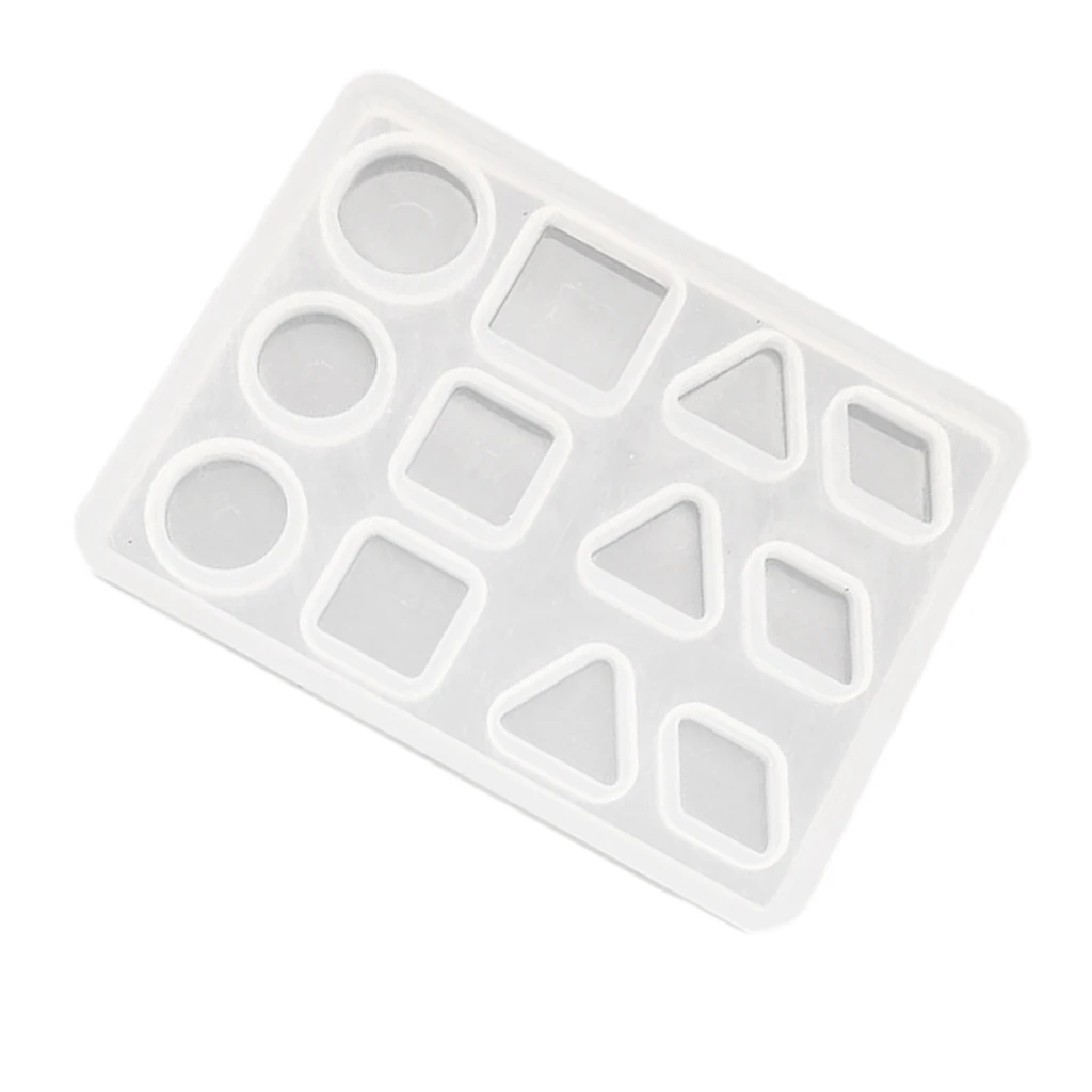 

Assorted Silicone Pendant Mold Making Jewelry Resin Casting Craft Mould Tool