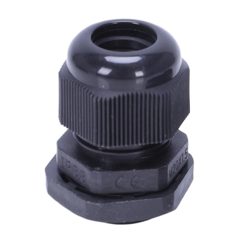 9 х черный пластиковый водонепроницаемый разъем кабельный ввод M20 x 1 5|Уплотнения
