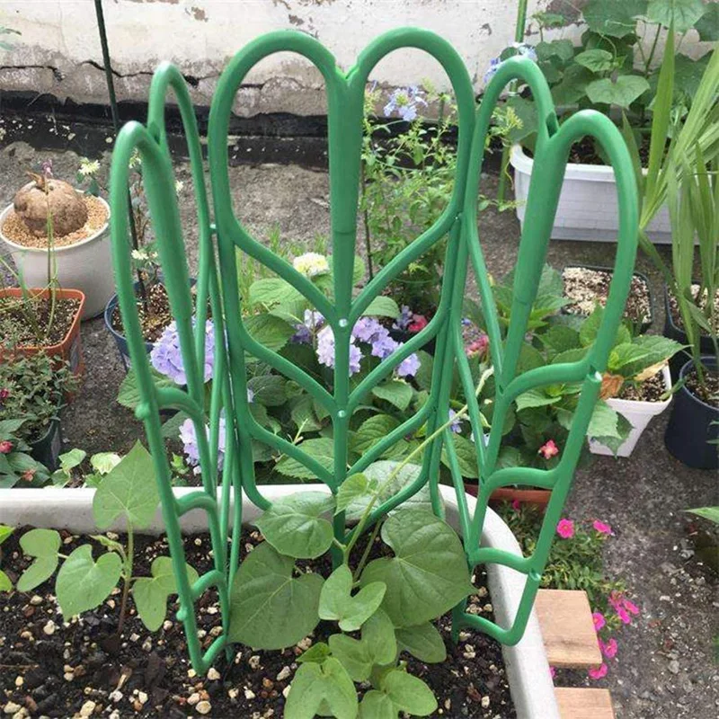 

37Pcs Plant Trellis for Climbing Plants Bundle Pack - Leaf Shape Houseplants Trellis,Plant Clips,Zip Ties,Wire Twist Tie