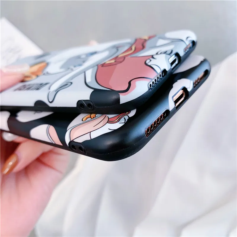 Чехол для Телефона С Рисунком Слона из мультфильма iPhone 6 7 8 plus 11 pro Xs Max Xr милый слон