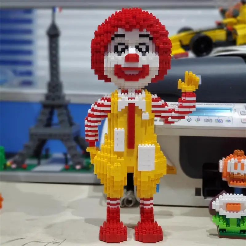 Balody мини кубики большого размера Alvin DIY строительные игрушки 2 в 1 Тоторо кирпичи